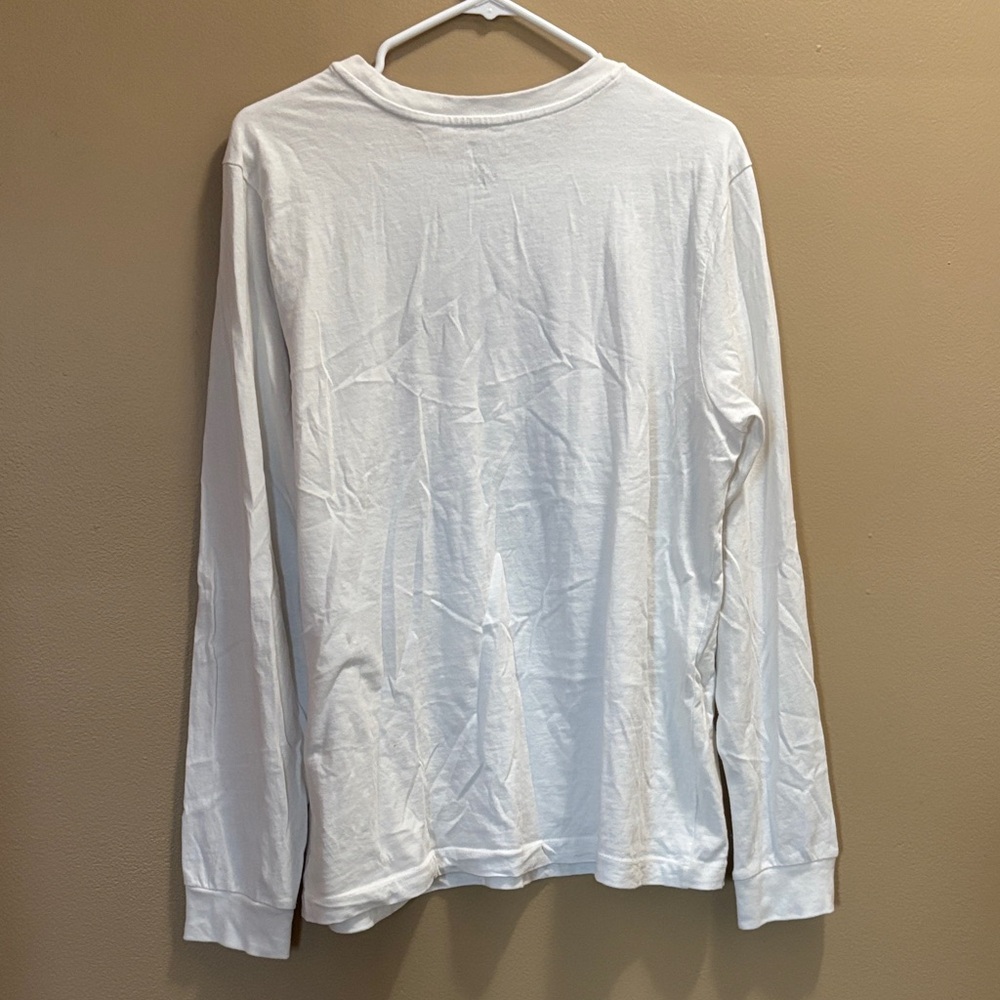 Vans White Long Sleeve with Purple Graphic - Picture 3 of 3
